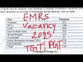 EMRS new vecancy TGT PGT and non-teaching( post 7267)😲😲#emrs
