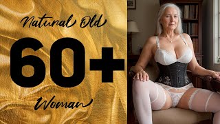 Natural Older Woman Over 60 Attractively Dressed Classy ep. 61