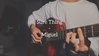 Video-Miniaturansicht von „Sure Thing - Miguel (Cover)“