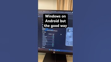 Best way to get Windows on Android #tech #windows #android #techtok #yaptech