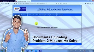 No Cases are Pending For Document Uploading ! Pan Card Apply Online | How To Apply Pan Card Online