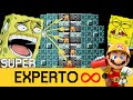 Una Suerte Terrible ESTRESANTE y TEDIOSA 😩 - SUPER EXPERTO INFINITO - SMM2 - ZetaSSJ