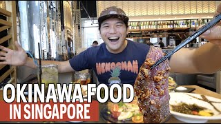 I’ve Found Okinawa Food in Singapore | Is it any good??