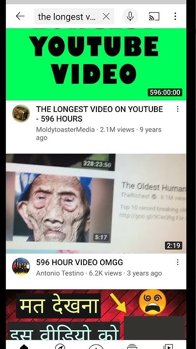 The Longest Video On Youtube 596 Hours the longest video on youtube 596 hours | longest video on youtube