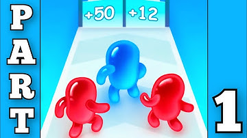 Join Blob Clash 3D - Android iOS Mobile Gameplay Walkthrough All Levels Part 1