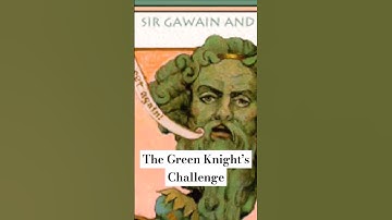 the "beheading game" as featured in Sir Gawain and the Green Knight #mythology #greenknight