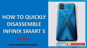 Infinix Smart 5 Disassembly || Tear down