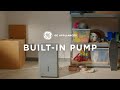 Ge appliances dehumidifier with builtin pump