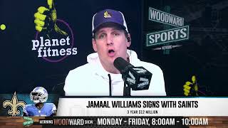 Famous Jamaal Williams signs 3-year $12 million contract with the Saints | Woodward Sports Profile