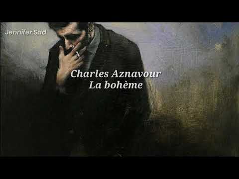 Charles Aznavour - La bohème「Sub. Español (Lyrics)」