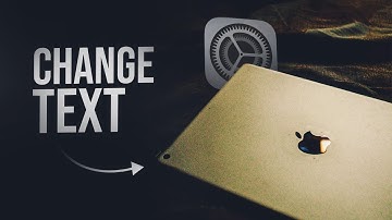 How to Change Text on iPad (tutorial)