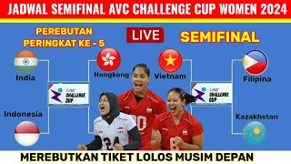 Jadwal Semifinal Avc Challenge Cup 2024 Women - Indonesia vs India-AVC Asian Cup Semifinal Live Moji