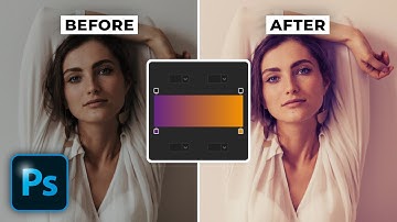 Een verloopkaartlaag gebruiken in Photoshop CC