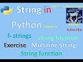 Python String Manipulation | Class 11 Computer Science Chapter 8 Explained