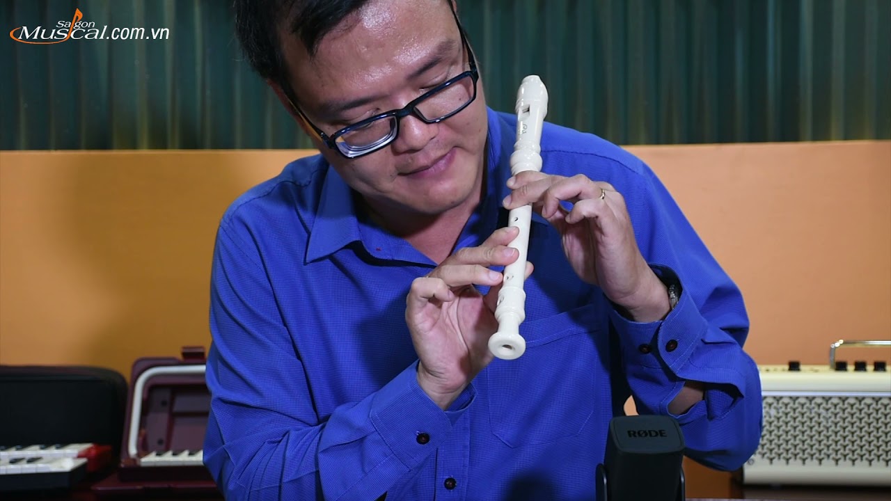 RECORDER YAMAHA YRS-24B : NHẠC CỤ SÀI GÒN GIỚI THIỆU CƠ BẢN SÁO YAMAHA YRS-24B