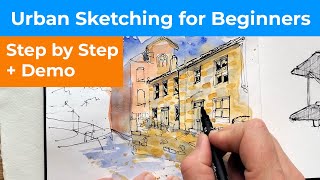 Urban Sketching for Beginners  A Step by Step Guide and Simple Demo