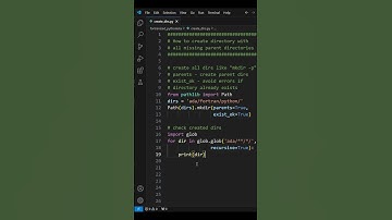 How to create directory with all missing parent directories #python