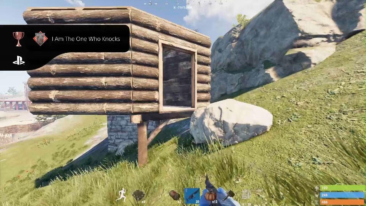 Rust - 1x1 C4 Raid - YouTube