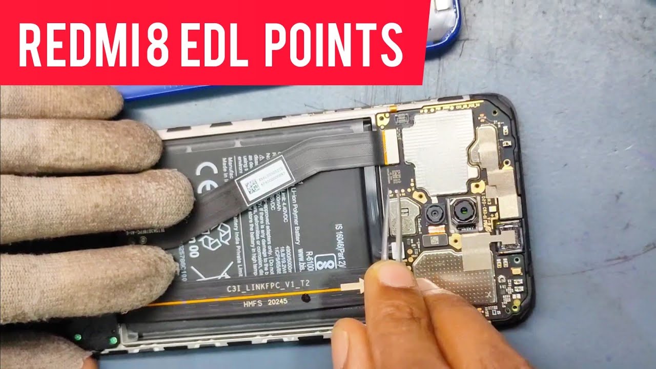 Redmi A Isp Emmc Pinout Test Point Edl Mode Off