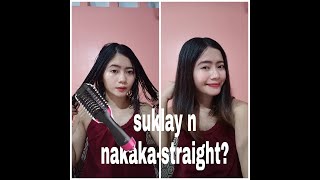 SUKLAY NA NAKAKATUYO AT STRAIGHT NG BUHOK Hot Air Brush