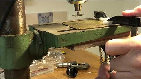 Clock rebushing and proposal for finding the position of the original pivot holes