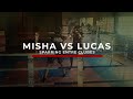 Misha vs lucas  sparring entre clubes  combate de boxeo