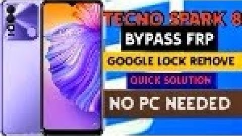 Fix TalkBack APK Error on Tecno Spark 8 (KG6) — FRP Unlock Without Computer