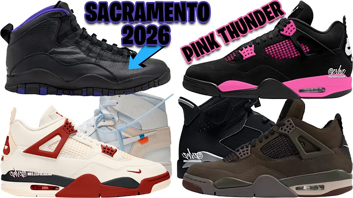 AIR JORDAN 10 SACRAMENTO 2026, JORDAN 4 PINK THUNDER, NIGEL SYLVESTER AJ 4, NEW RELEASE DATES + MORE