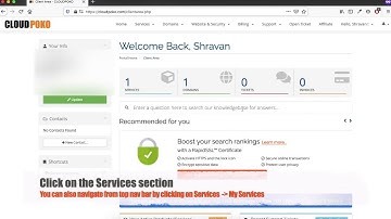 How to login to CWP Control Panel from CLOUDPOKO ?