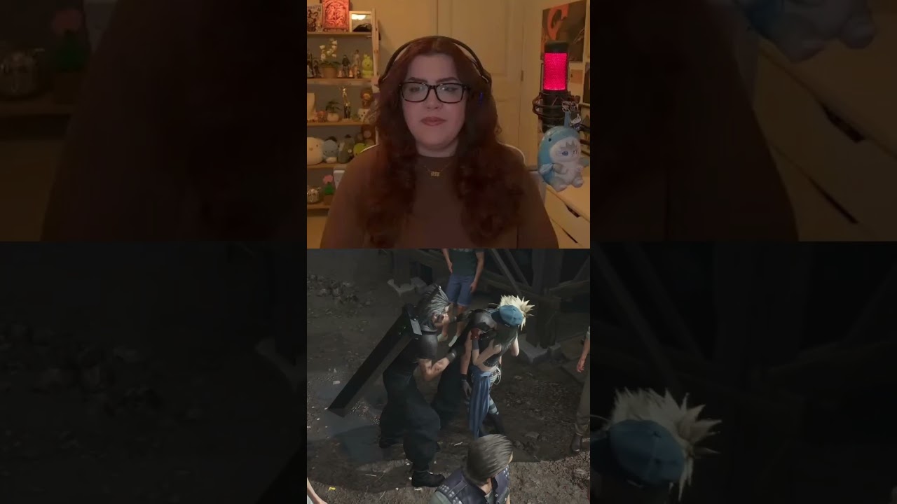 Going in not knowing what happens is exciting but scary 🫩 #ffvii #zackfair #gaming #twitchclips