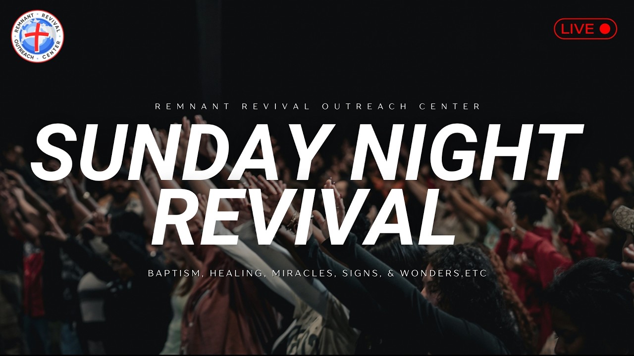 Sunday Night Revival Service | Richard Lorenzo Jr.