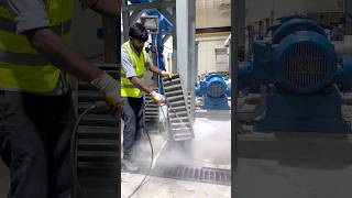 AHU filter dust block 😷BMS alarm 🔴 – Air flow low!Service pannala na system full stop ⚠️ #service