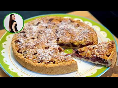 Video: Sauerrahmtorte Mit Kirschen Und Mandeln