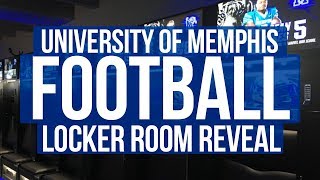 University of Memphis Football Lockers | Player's Reaction and First Look