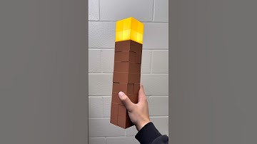 Minecraft Torch 3D Print!
