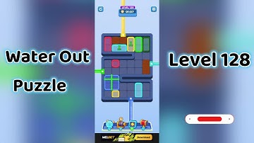 Water Out Puzzle Level 128 Walkthrough 💧 | Step-by-Step Guide | Mini Boss