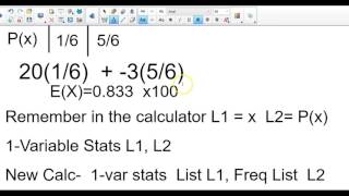 #10 Expected Value Fair Dice