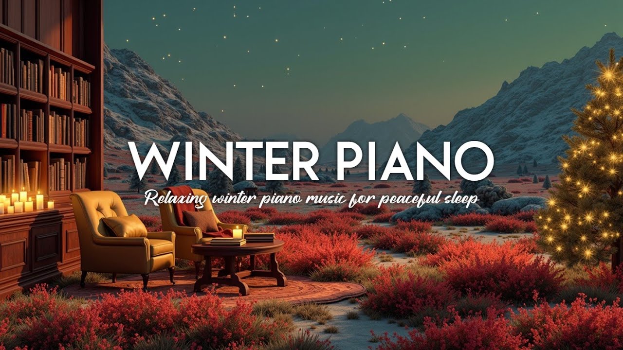 Cozy Winter Piano | Relaxing Music for Sleep, Study & Deep Focus ️ ...