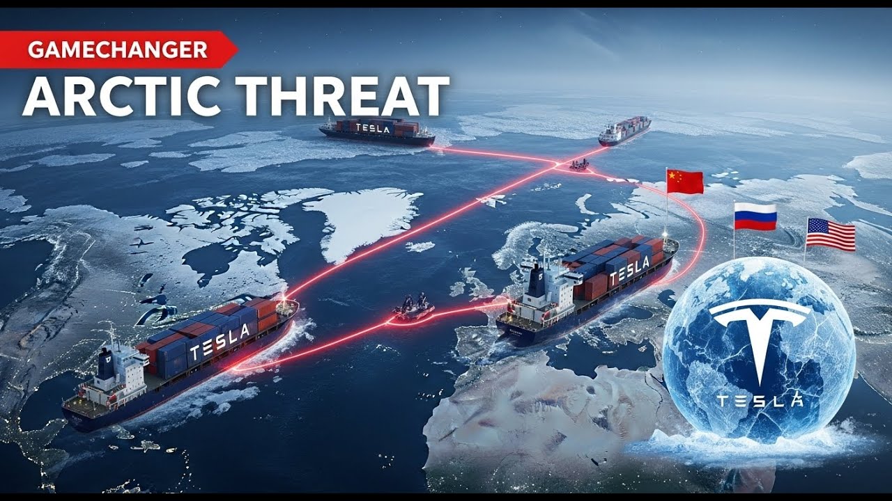 The Arctic Shortcut That Could Break Tesla — And Nobody’s Talking About It