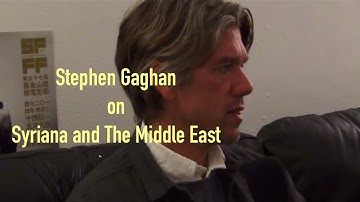 Stephen Gaghan on Syriana and Middle East