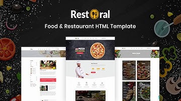 Restoral - Food & Restaurant HTML Responsive Bootstrap 4 Template | Themeforest Website Templates