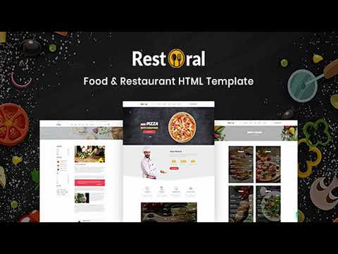Restoral - Food & Restaurant HTML Responsive Bootstrap 4 Template | Themeforest Website Templates