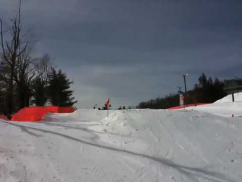 Snowboarding Jump Gone Wrong