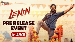Lenin Movie Pre Release Event Live | Akhil Akkineni | Bhagyasri Borse | Sivaji | Mango Telugu Cinema