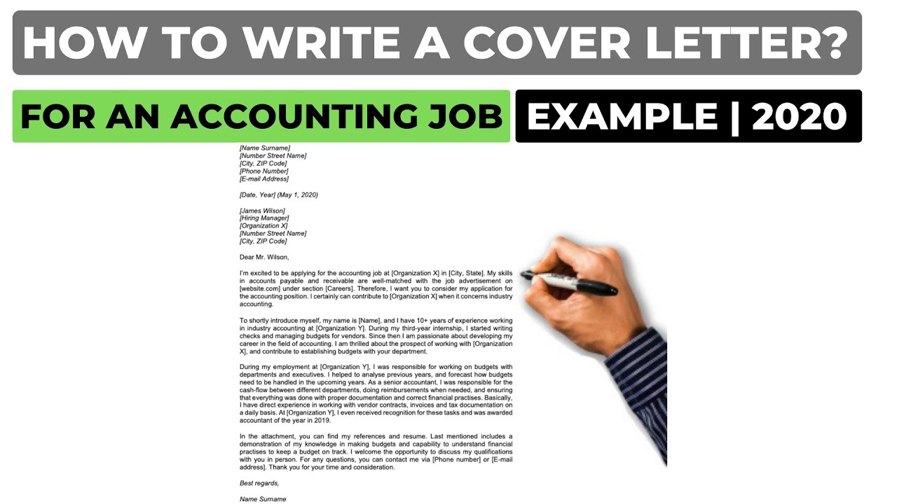 How Do I Write A Cover Letter For An Assistant Accountant?