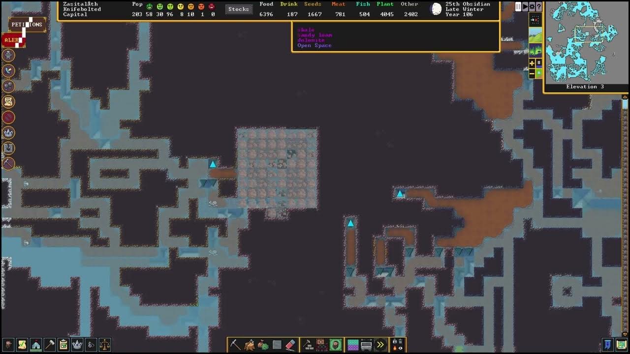 Dwarf Fortress Cavein trap YouTube