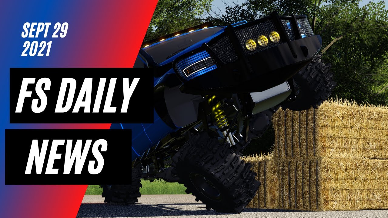 FS DAILY NEWS! TLX 3500 Update, Autoload Log Trailer, Plus Testing List | Farming Simulator 19
