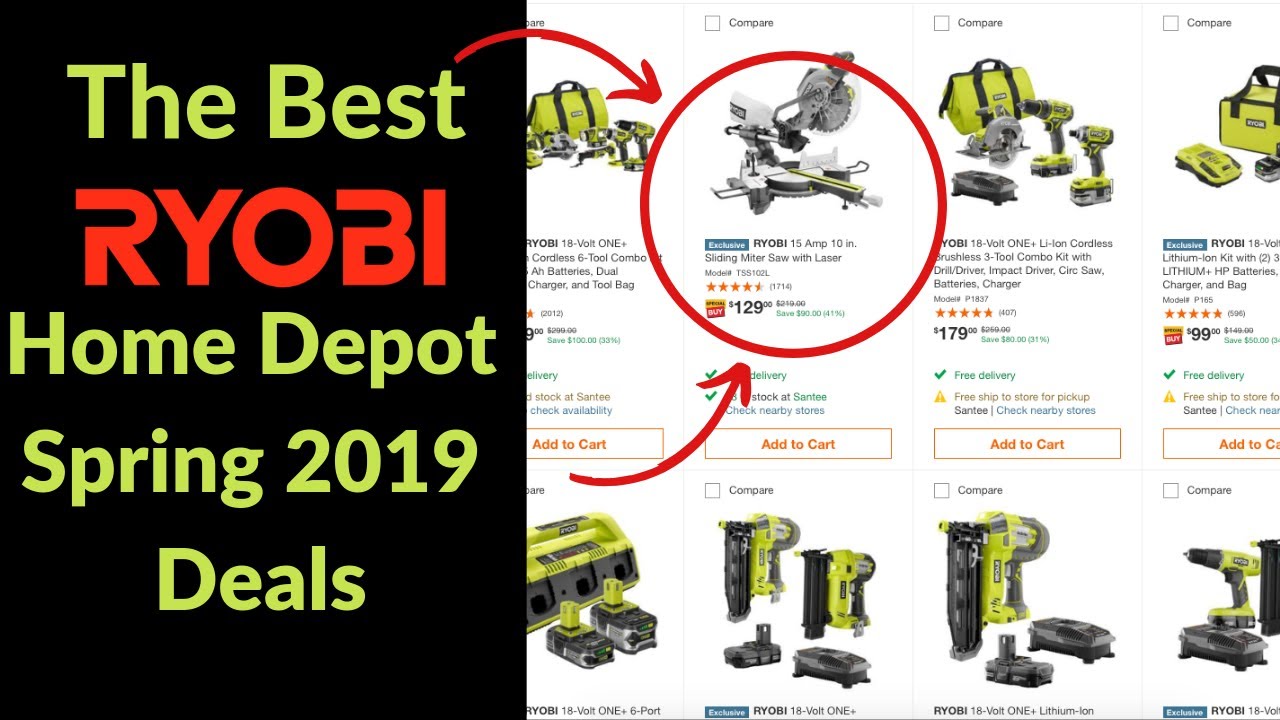 Ryobi Edition - Spring Black Friday Deals YouTube