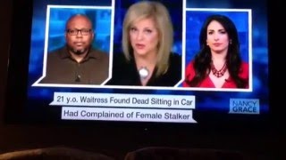 Carissa Kranz on Nancy Grace - 12/9/2015 show - Waitress found dead sitting in car