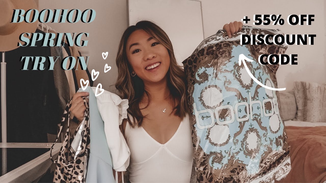 BOOHOO TRY ON HAUL SPRING 2020 Discount Code + Affordable YouTube
